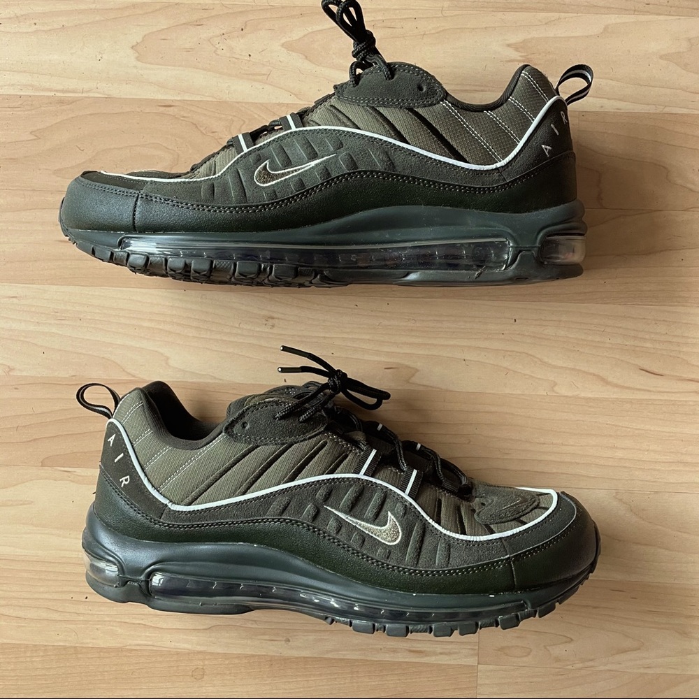 Nike Air Max 98 Sequoia and Medium Olive
